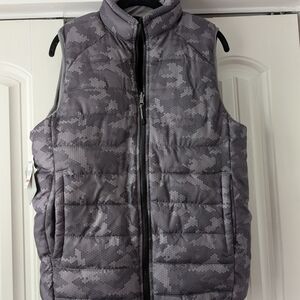 Reebok Grey Camo Patterned Vest